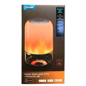 Govee Table Lamp 2 Pro x Sound by JBL, Bluetooth Speaker/Lamp Combo (H6020)